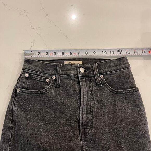Madewell‎ The Perfect Vintage Straight Jean in Lunar Wash Size 25 - Picture 10 of 13